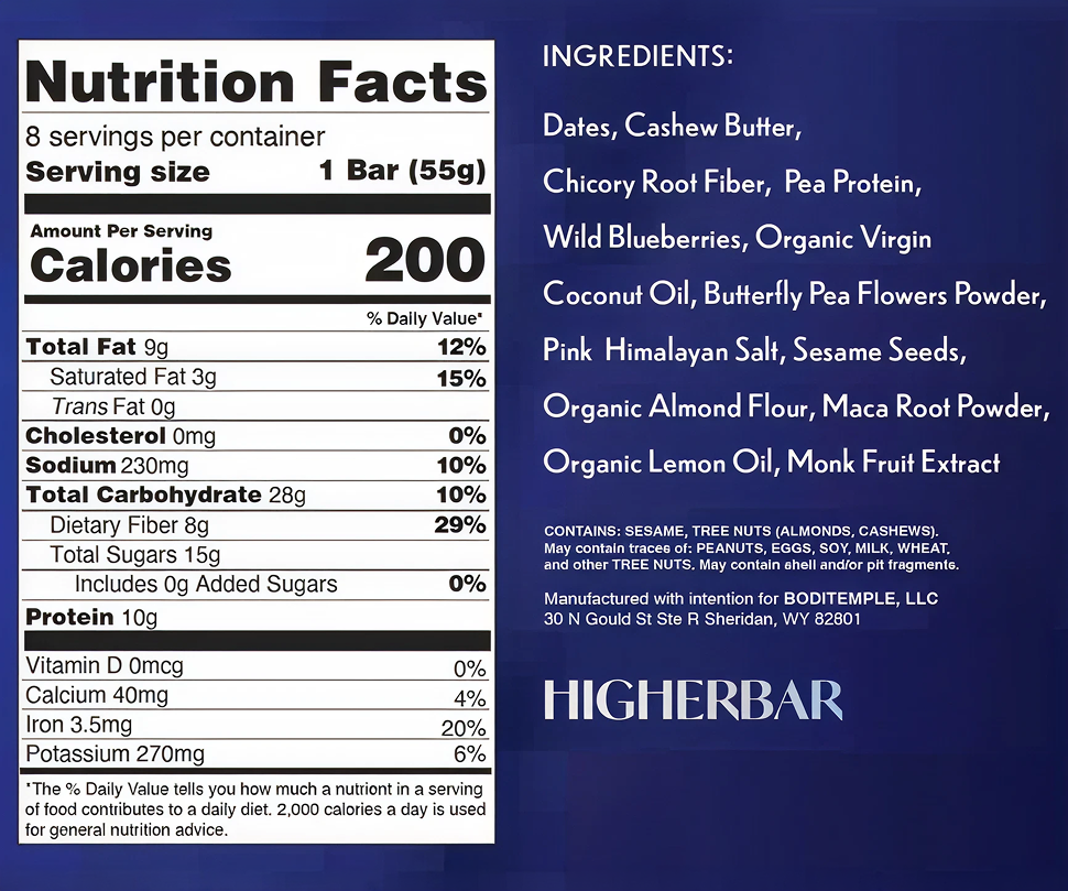 HIGHERBAR | 8 Count Box